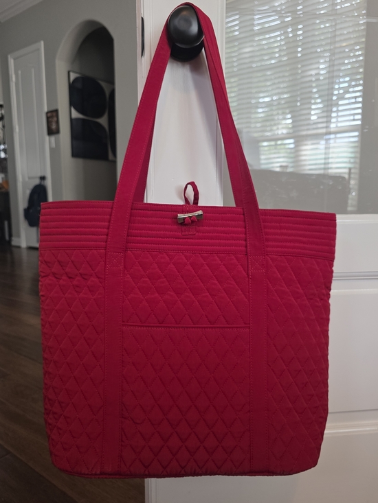 Vera Bradley Handbags - Vera Bradley Quilted Red Tote Bag - Women's Everyday Carry